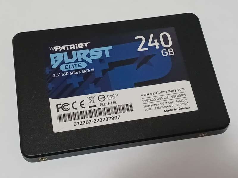 Patriot Burst elite 240Gb SSD