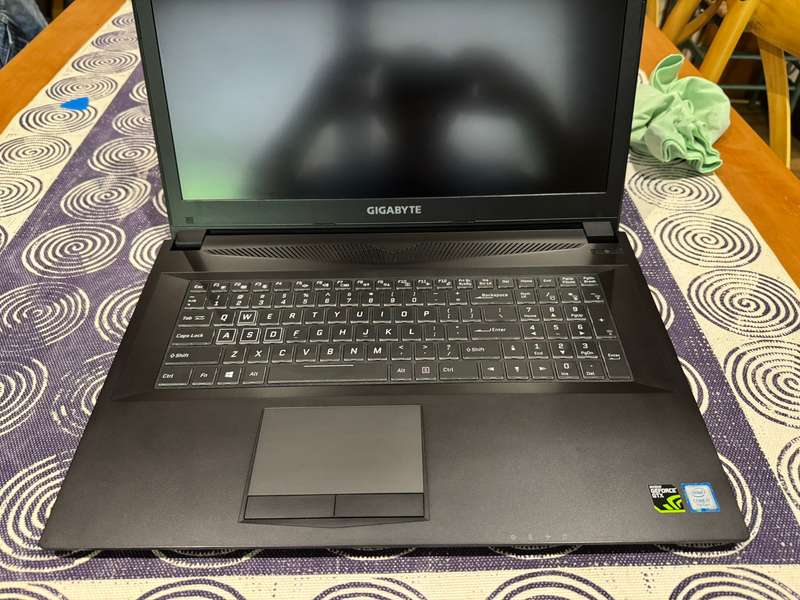 GIGABYTE SABRE 17 i7 7th Gen, 12GB RAM, 4GB Nvidia, 1 x M.2 256GB SSD, 1 x 2.5" 1TB HDD