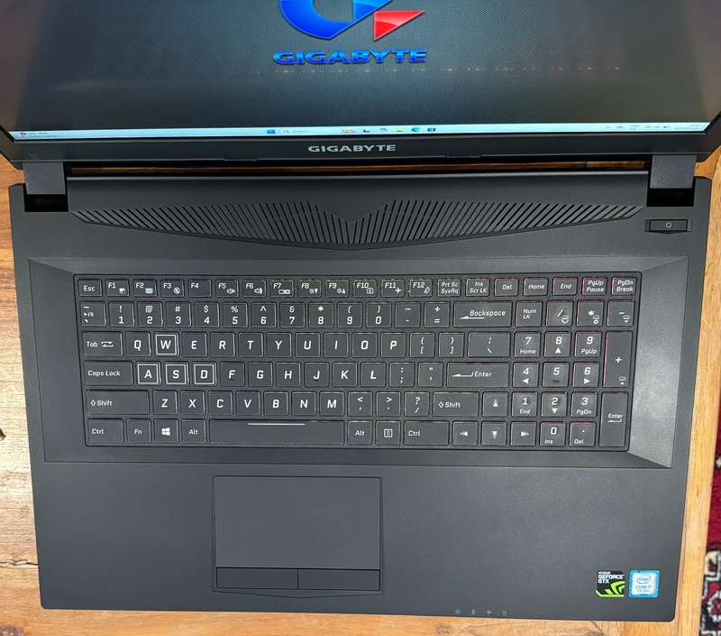 GIGABYTE SABRE 17 i7 7th Gen, 12GB RAM, 4GB Nvidia, 1 x M.2 256GB SSD, 1 x 2.5" 1TB HDD