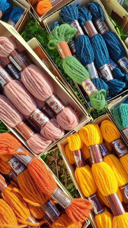 DMC tapestry yarn/wool as new - many colours- R10  per skein