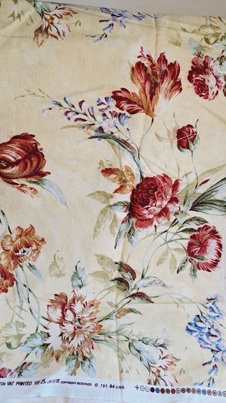 Vintage Biggie Best fabric remnant -  inspriration - 104 x 90cm