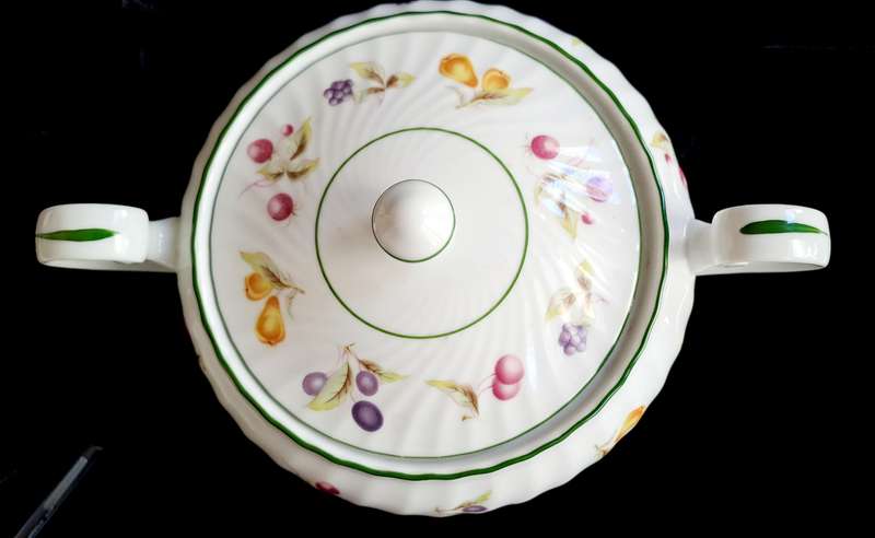 Large Wiesenthal pot with handles - 29cm across and 16cm high