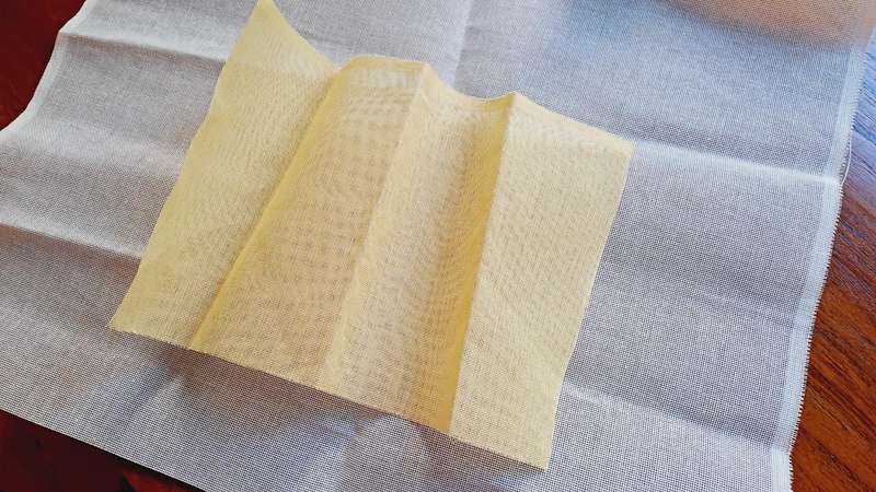 Tapestry / needlepoint canvas pieces - 18 count - 2 pieces - very fine single thread