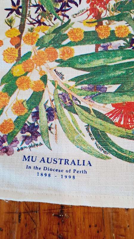 Linen/ cotton tea towel 67 x 49cm