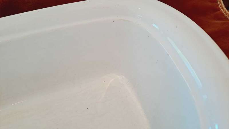 Corningware loaf pan - French White - 1.6 litres