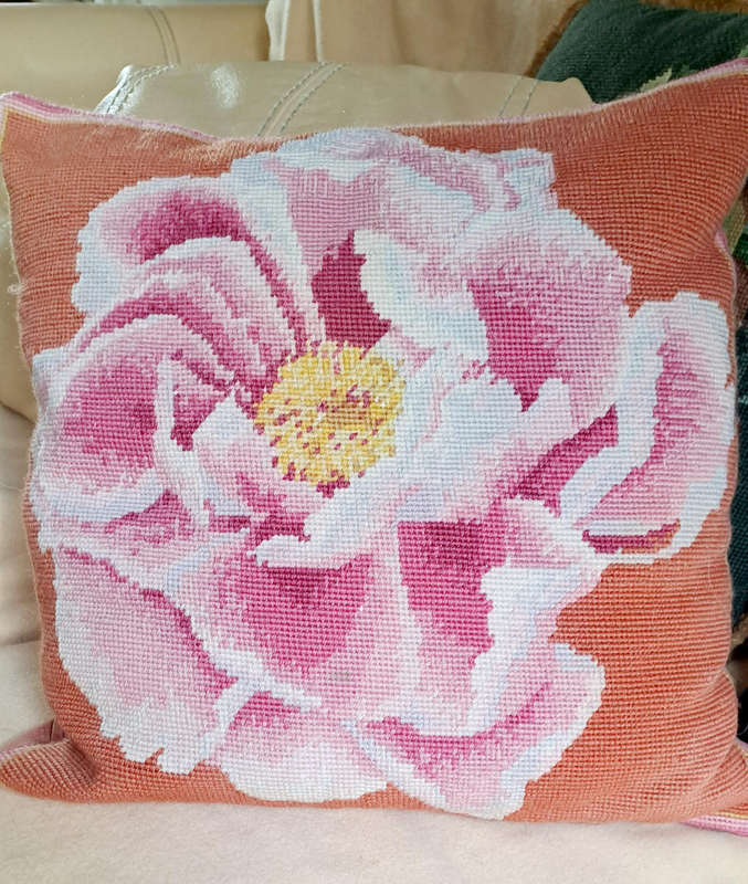 Small tapestry cushion 35 x 35cm