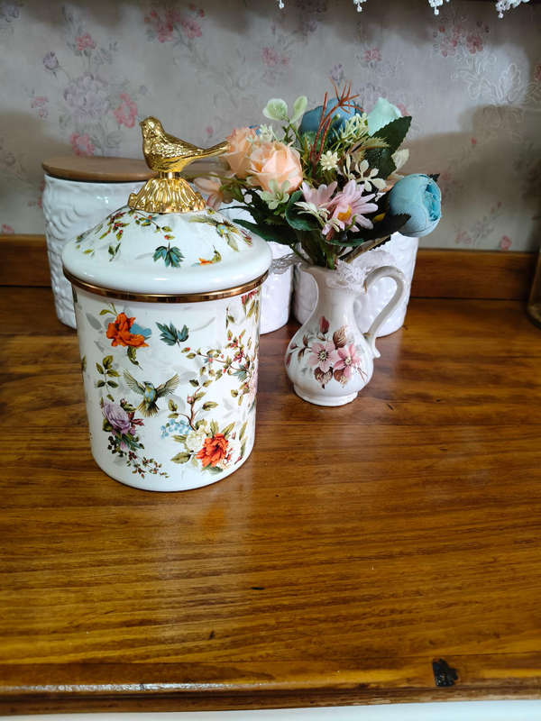 Enamel Canister