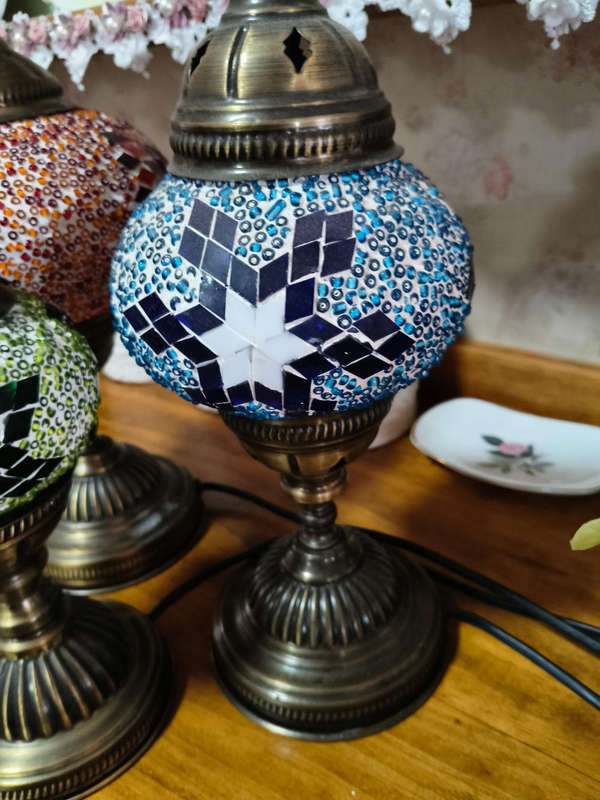 3 Moroccan Style Lamps