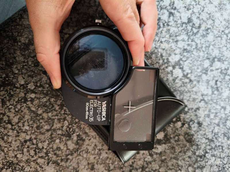 Yashica Electro 35 Auto-Up lens