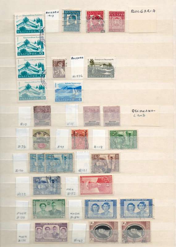 16 Page (32 sides, 10 rows) Stock Book (very fine). Argentina to Cirenaica (details below)