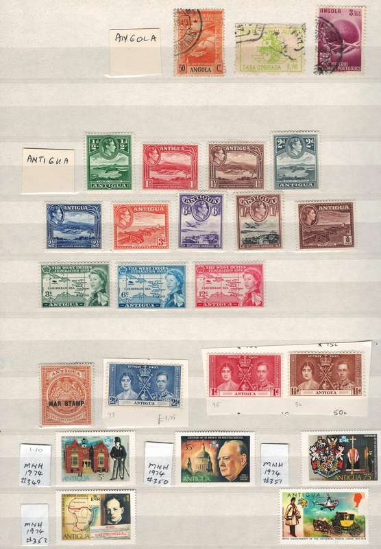 16 Page (32 sides, 10 rows) Stock Book (very fine). Aden to Bulgaria (details below)