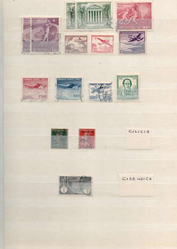 16 Page (32 sides, 10 rows) Stock Book (very fine). Argentina to Cirenaica (details below)