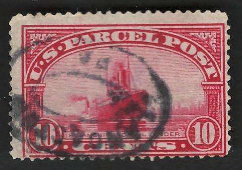 USA Scott Parcel Post 1913 #Q6 10c