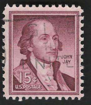 USA 1954-68 Liberty Issue: John Jay. Scott #1046. Price R4