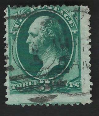 USA-Scott 1879 #184 3c Dark Green
