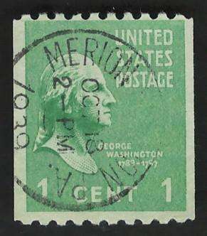 USA 1939 (P10 Horiz.) Scott #848 1c.