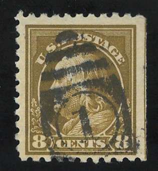 USA-Scott 1916/17  (P10) #470 8c Olive Green. Price R28 (cv R156)