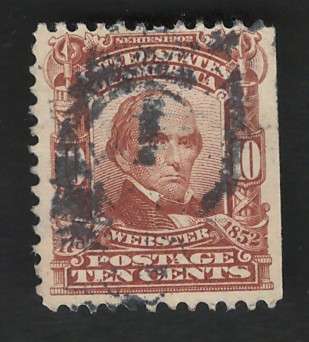 USA-Scott 1902/03 #307 10c Pale Red Brown. Price R16 (cv R78)