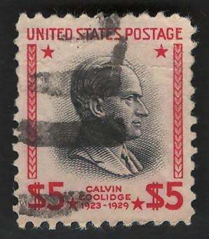 USA 1938 Pres. Iss. Scott #834 $5
