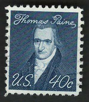 USA 1965-78 Prominent Americans: Thomas Paine (Unused). Scott #1292