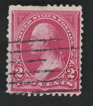 USA-Scott 1894 2c (Type I) #249 Carmine Lake. Price R18 (cv R136)
