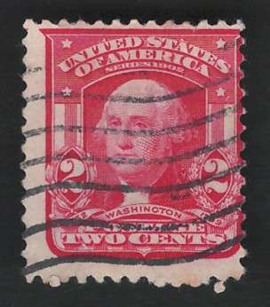 USA-Scott 1903/08 Type I #319 Carmine. Price R4