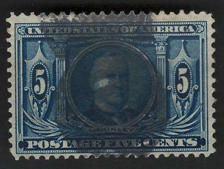 USA-Scott 1904 Louis. Purch: McKinley #326 5c Dark Blue. Price R28 (cv R487)
