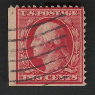USA-Scott 1908/09 P12 #332 2c Carmine. Price R5