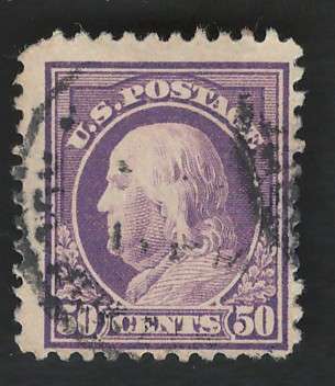 USA-Scott 1917/19  P11 #517 50c Violet. Price R9
