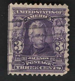USA-Scott 1902/03 #302 3c Bright Violet. Price R15 (cv R78)