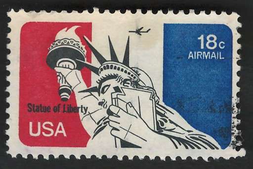 USA Scott Air Post 1974 Statue of Liberty. #C87 18c
