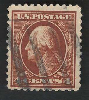 USA-Scott 1917/19  P11 #503 4c Brown. Price R7