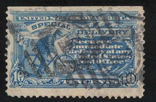 USA Scott Spec Del P12 Wmk  (#E8) 1911 10c Ultra