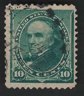 USA 1890/93 Scott #226 10c Green. Price R15 (cv R97)