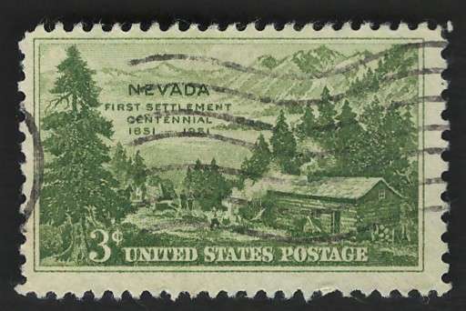USA 1951 Carson Valley c. 1851. Scott #999. Price R4