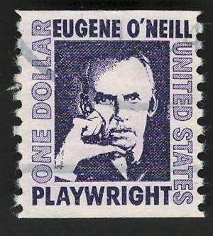 USA 1966-81 Prominent Americans (P10 Vert.): Eugene ONeill $1. Scott #1305C