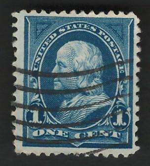 USA-Scott 1895 #264 1c Blue