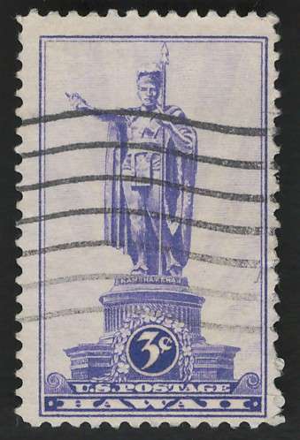 USA 1937 Territorial Issues Scott #799 3c. Price R4