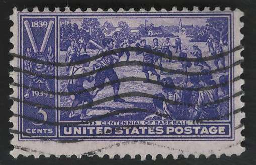 USA 1939 Baseball Sandlot Scott #855 3c. Price R4