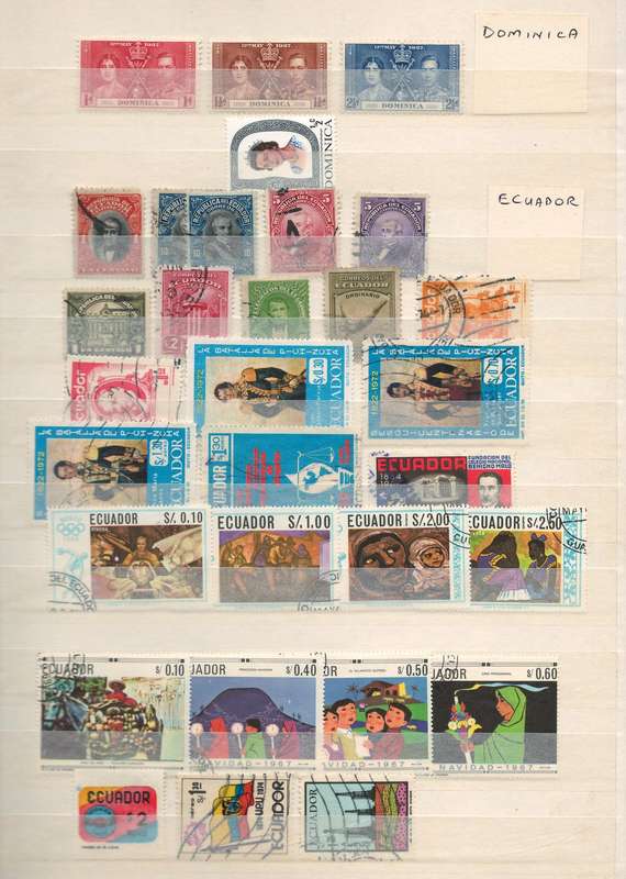 16 Page (32 sides, 10 rows) Stock Book (very fine). Cambodia to Hungary (details below)