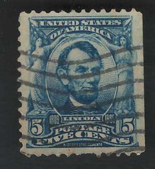 USA-Scott 1902/03 #304 5c Dark Blue. Price R11 (cv R58)