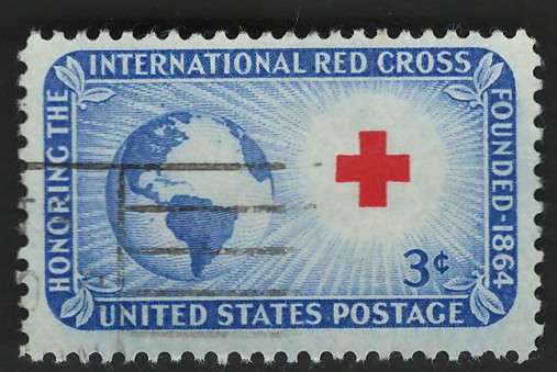 USA 1952 Globe, Sun and Cross. Scott #1016. Price R4