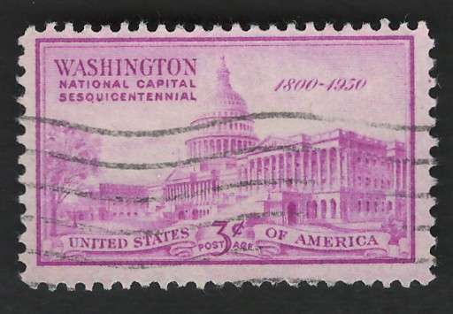USA 1950 United States Capitol Scott #992. Price R4