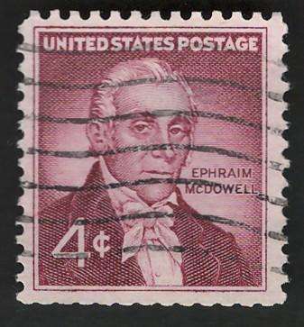 USA 1959 Dr. Ephraim McDowell. Scott #1138