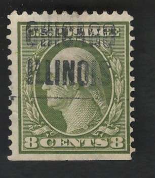 USA-Scott 1908/09 P12 #337 8c (Chicago pre-cancel)