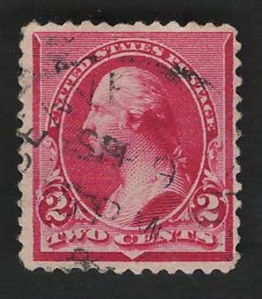 USA 1890/93 Scott 220a (left 2 cap). Price R29 (cv R253)