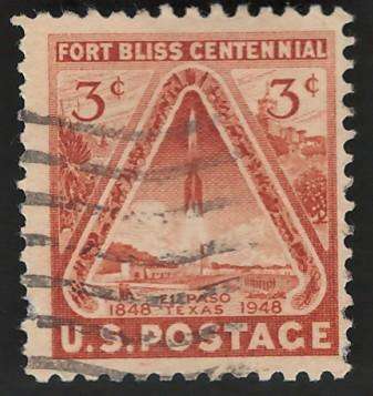 USA 1948 Fort Bliss and Rocket Scott #976