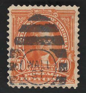 USA-Scott 1902/03 #310 50c Orange. Price R110 (cv R741)