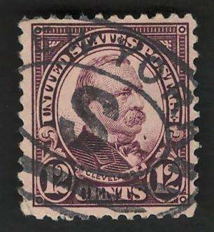 USA 1931 (P11x10½) Scott #693 12c Brown Violet