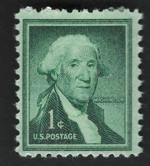 USA 1954-68 Liberty Issue: Washington. Scott #1031 (MNH). Price R6